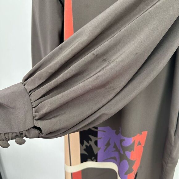 Bonwit Teller Vintage Women’s Polyester Geometric Abstract Avant Garde Art to We - Picture 7 of 13